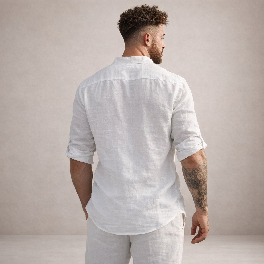 Rufus | Men's Stand Collar Summer Shirt
