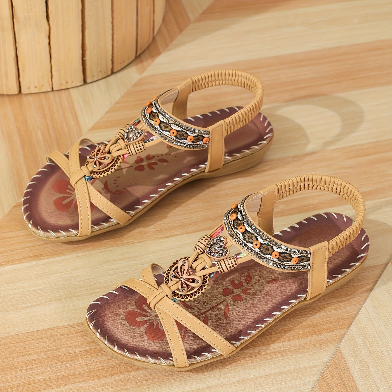 Wren | Women's Boho Flat Summer Sandals