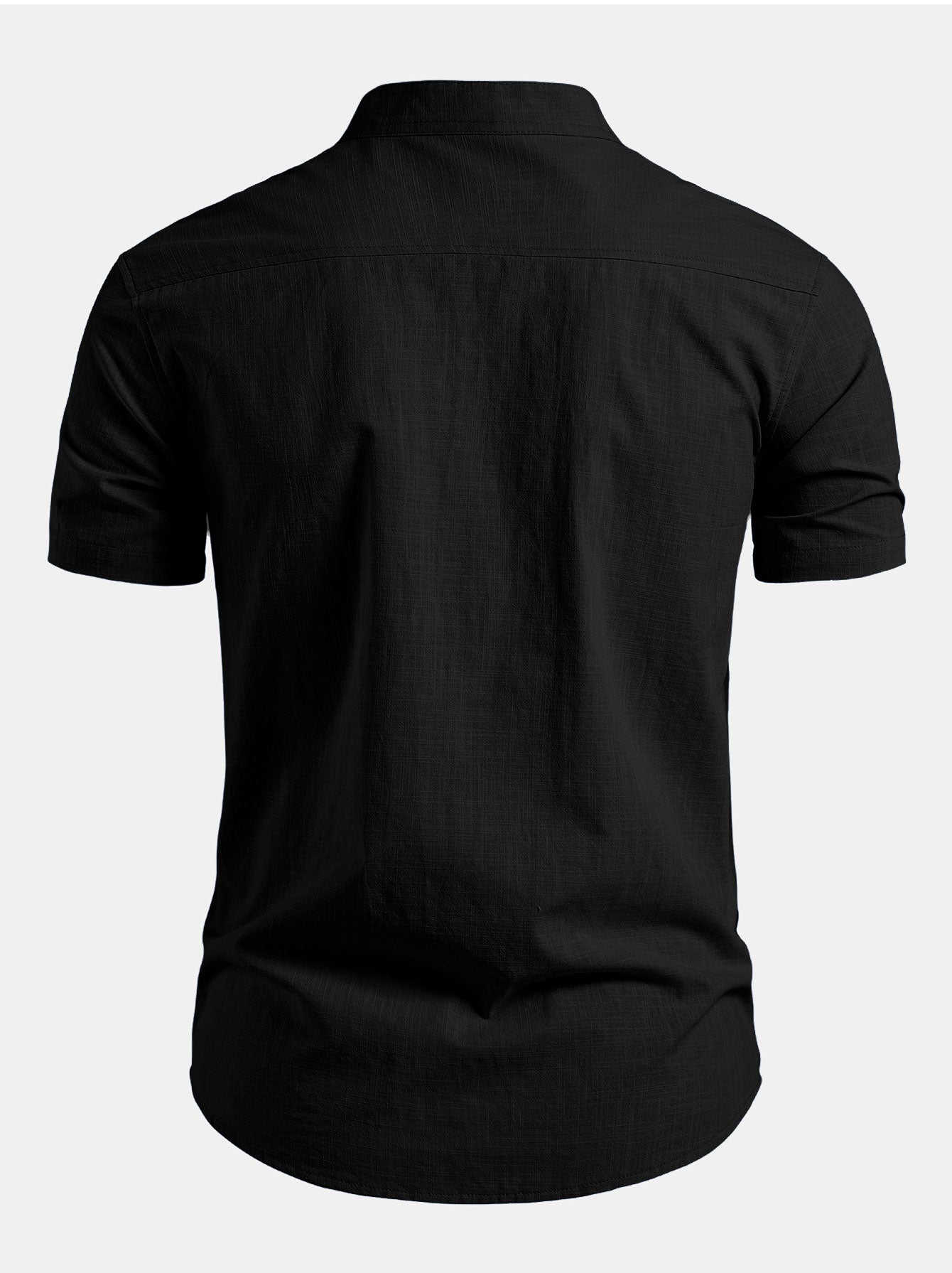 Digby | Men's Stand Collar Short Sleeve Summer Shirt