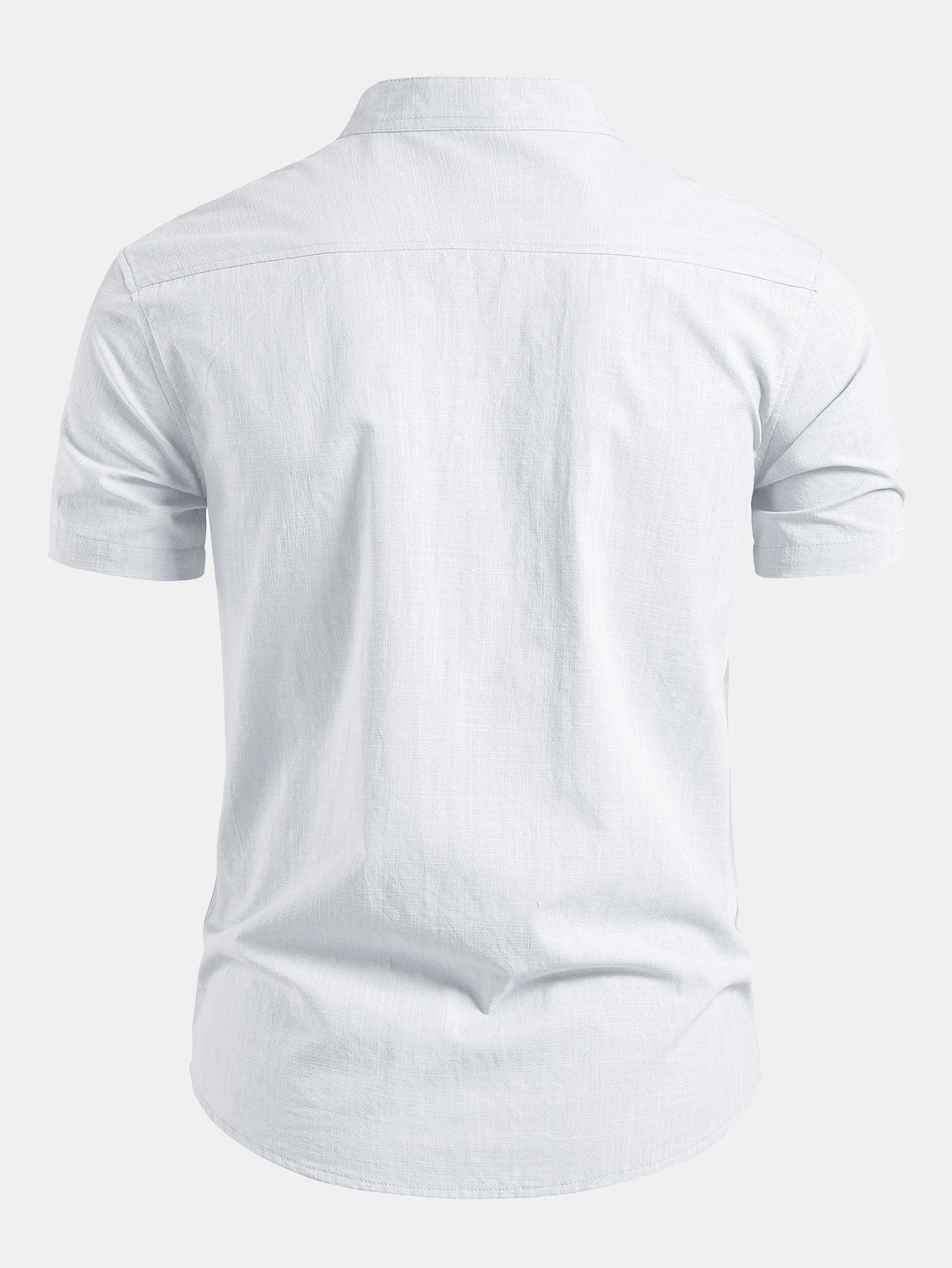 Digby | Men's Stand Collar Short Sleeve Summer Shirt