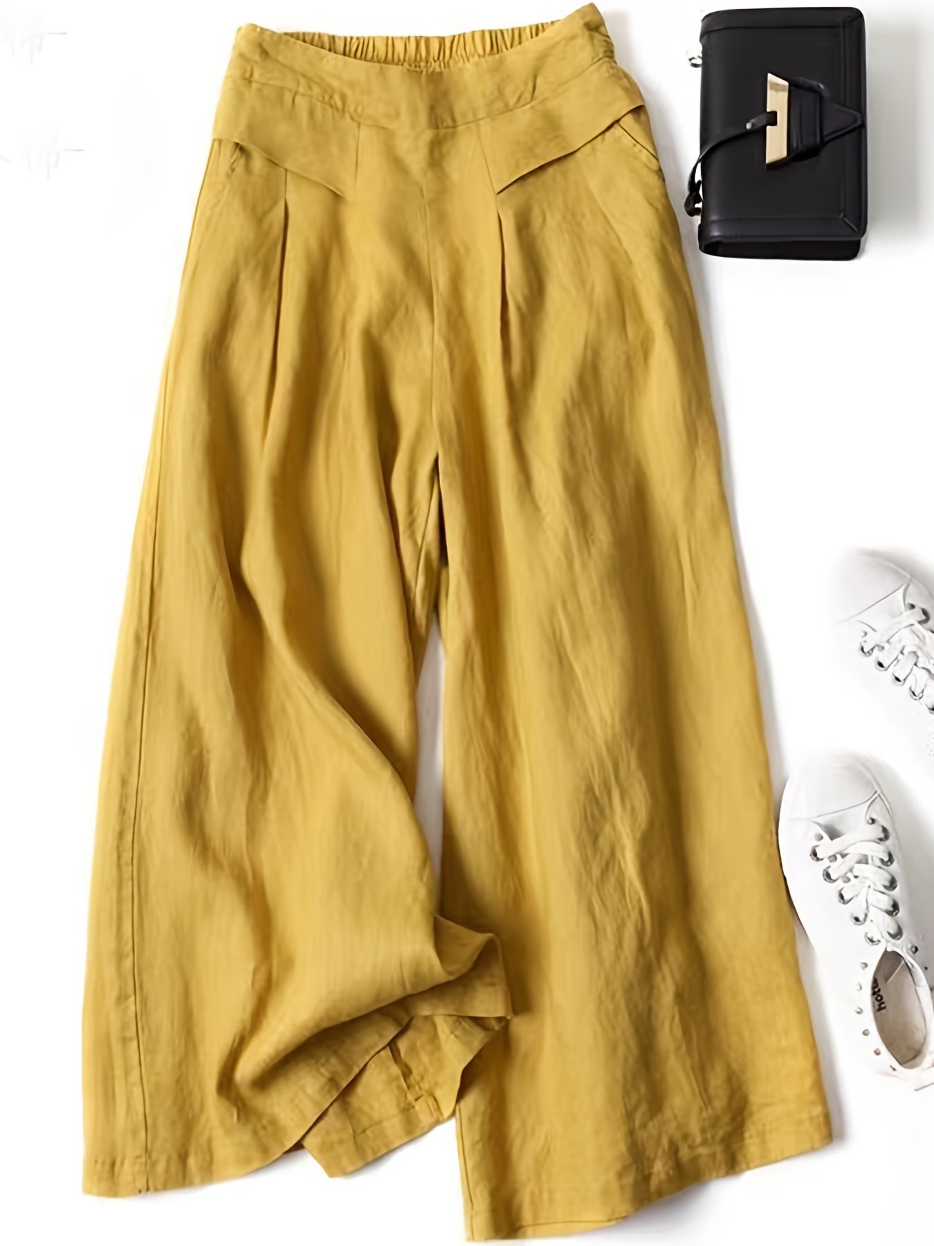 Tilly | Women's Wide-Leg Ankle Summer Trousers
