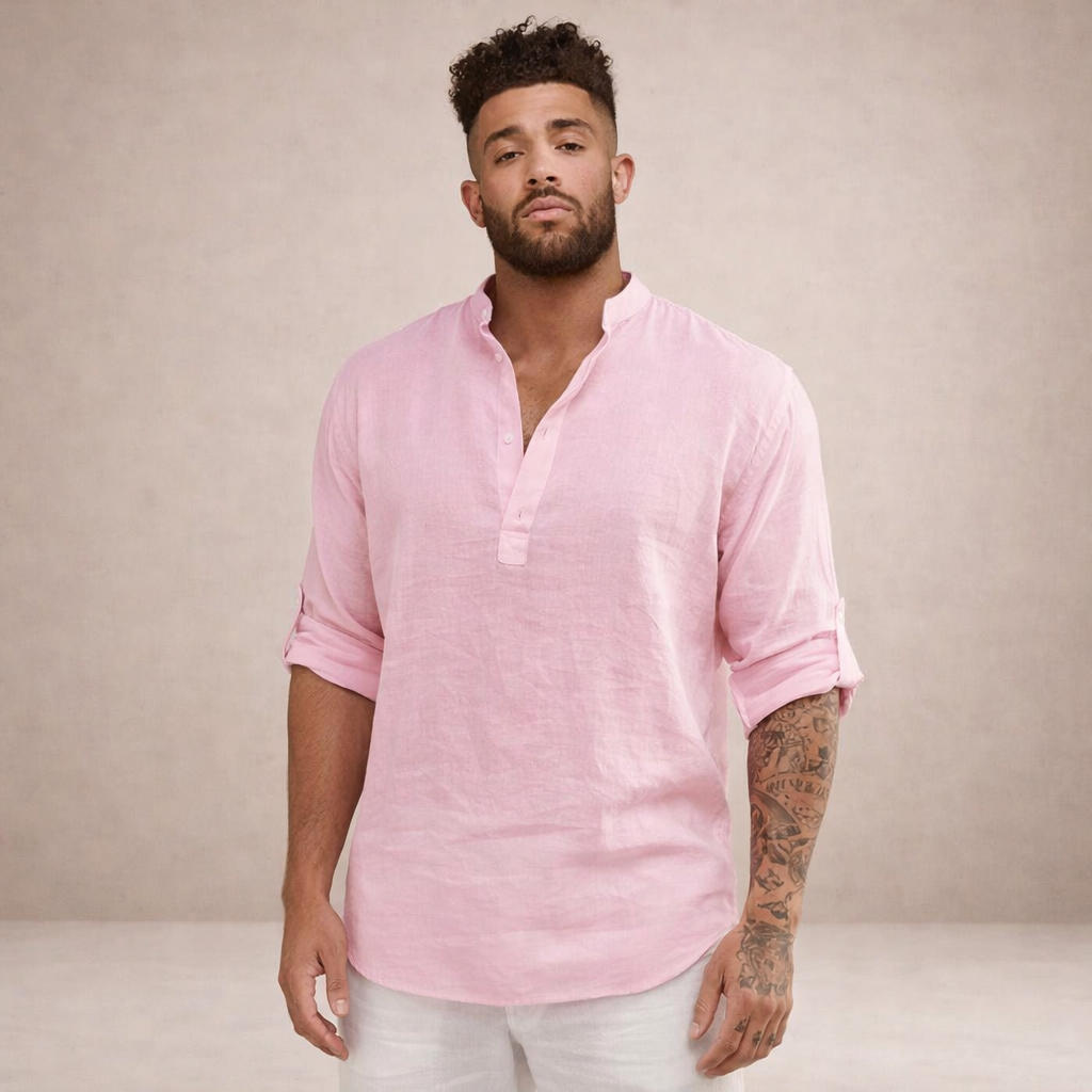 Rufus | Men's Stand Collar Summer Shirt