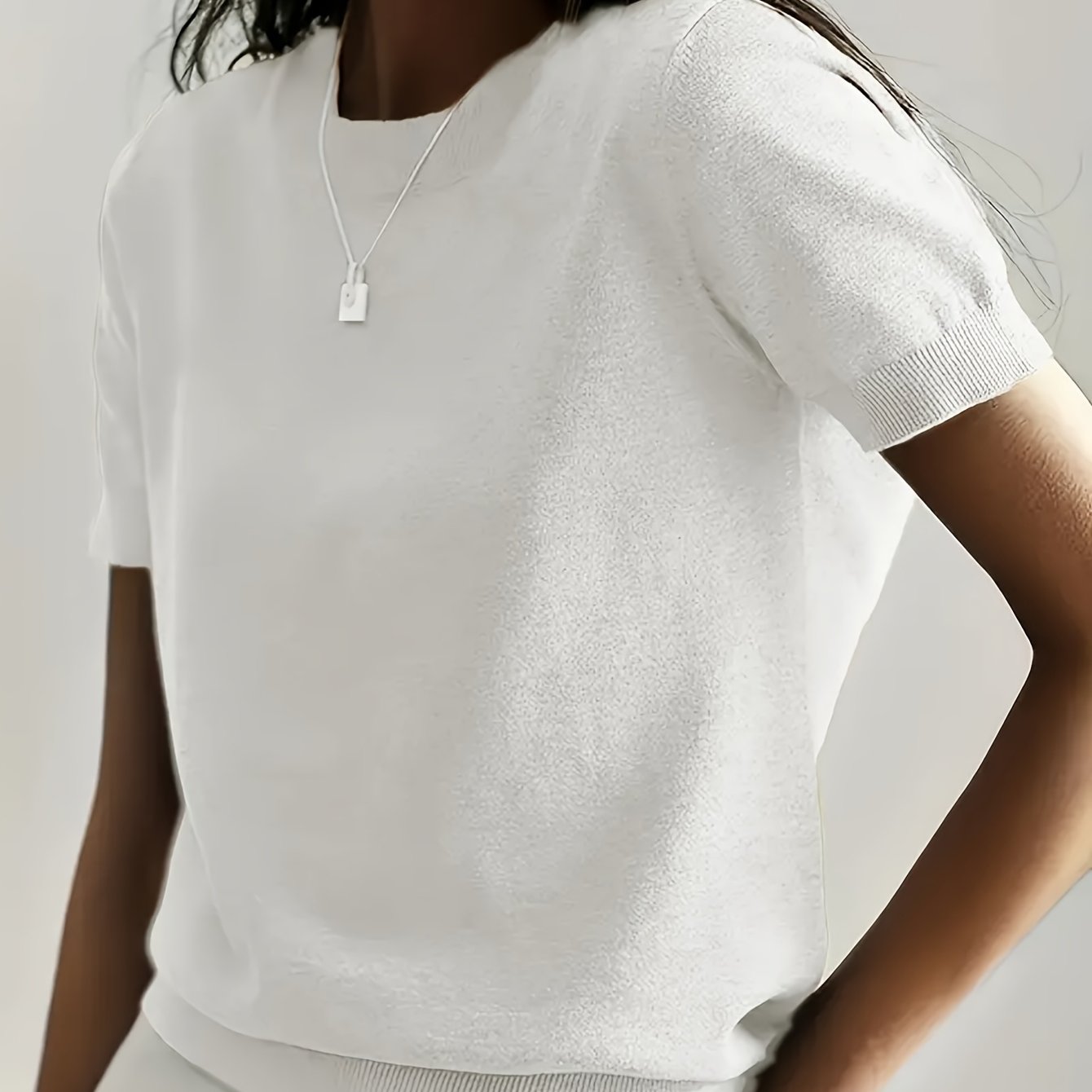 Maude | Women's Short Sleeve Round Neck Summer Top