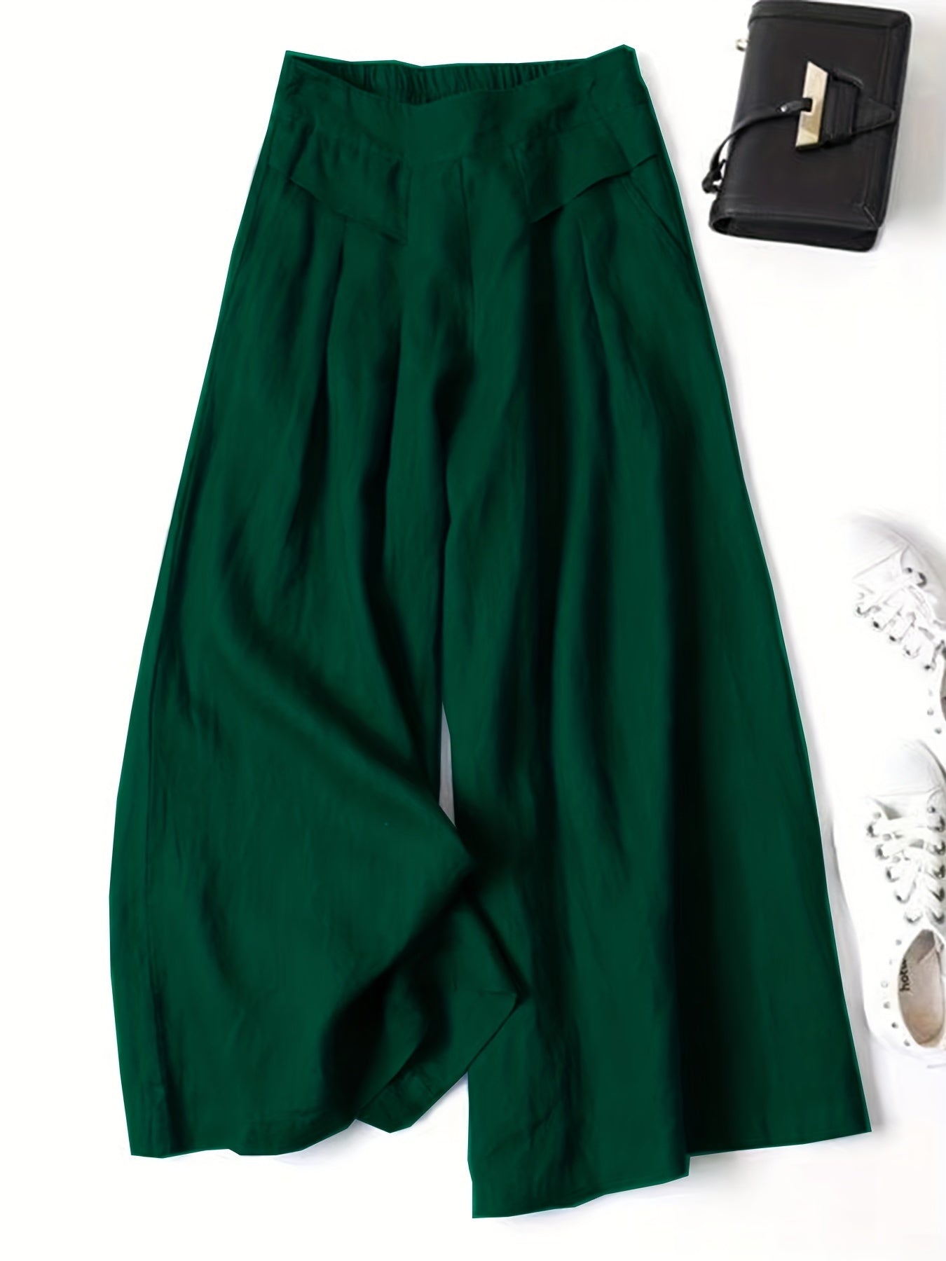 Tilly | Women's Wide-Leg Ankle Summer Trousers