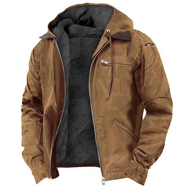 Alec | Men's Waterproof Hooded Jacket
