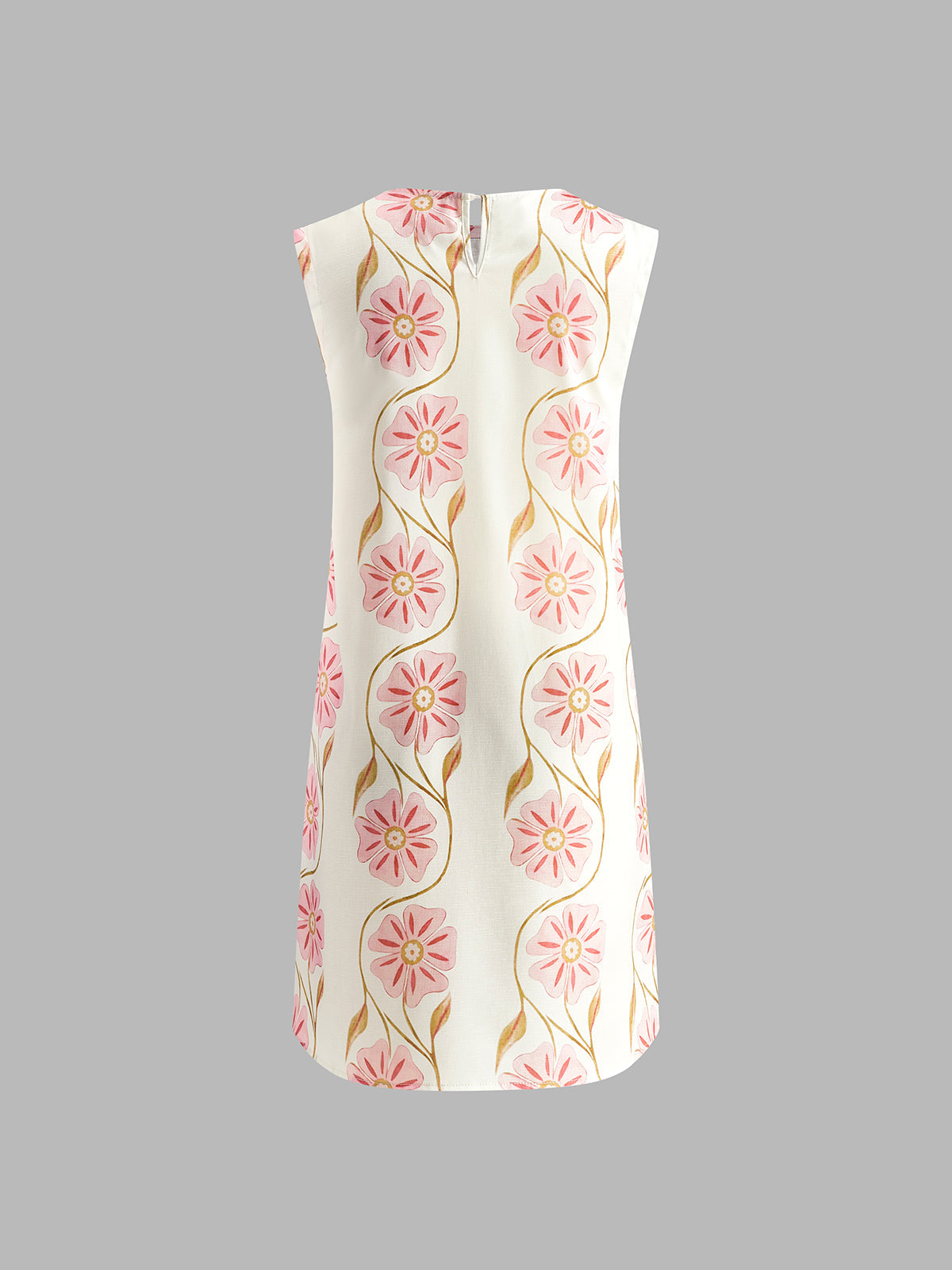 Bess | Women's Sleeveless Floral Mini Summer Dress