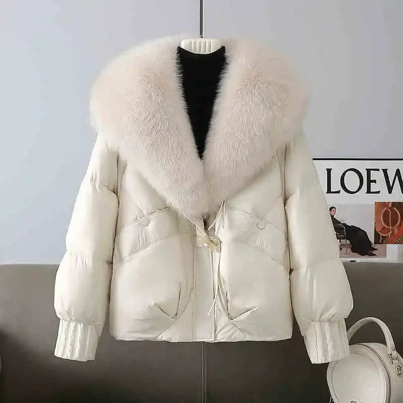 Blanche | Women's Removable Collar Padded Winter Parka