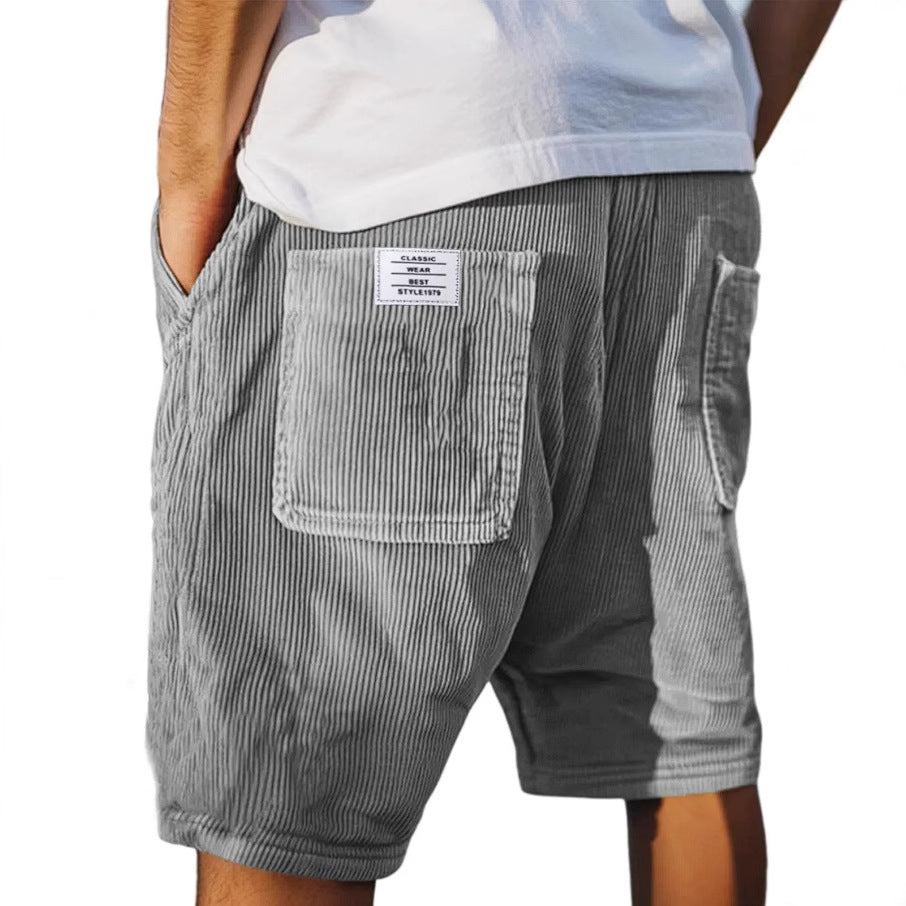 Theo | Men's Textured Casual Shorts