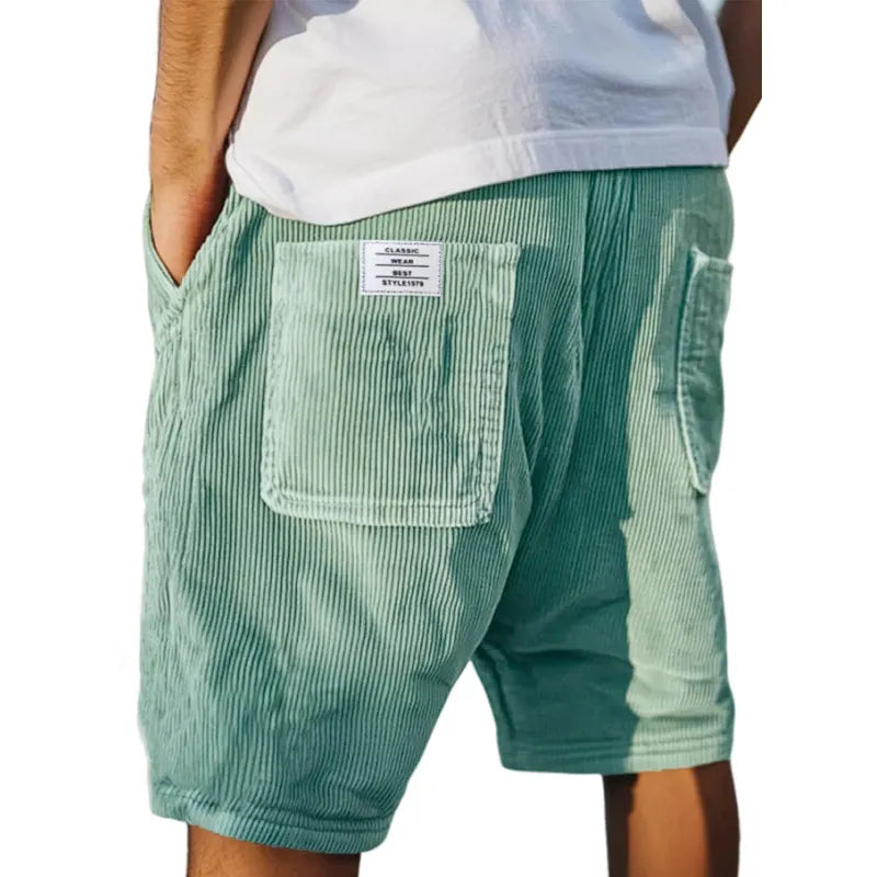 Theo | Men's Textured Casual Shorts