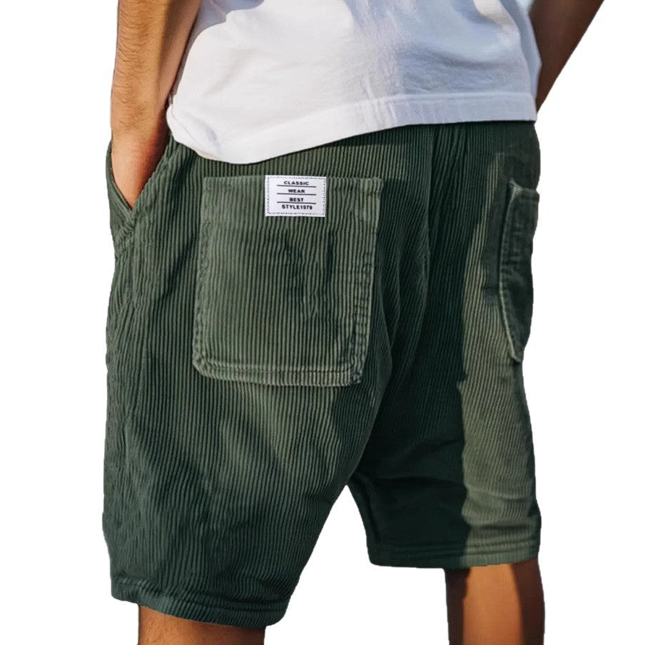 Theo | Men's Textured Casual Shorts