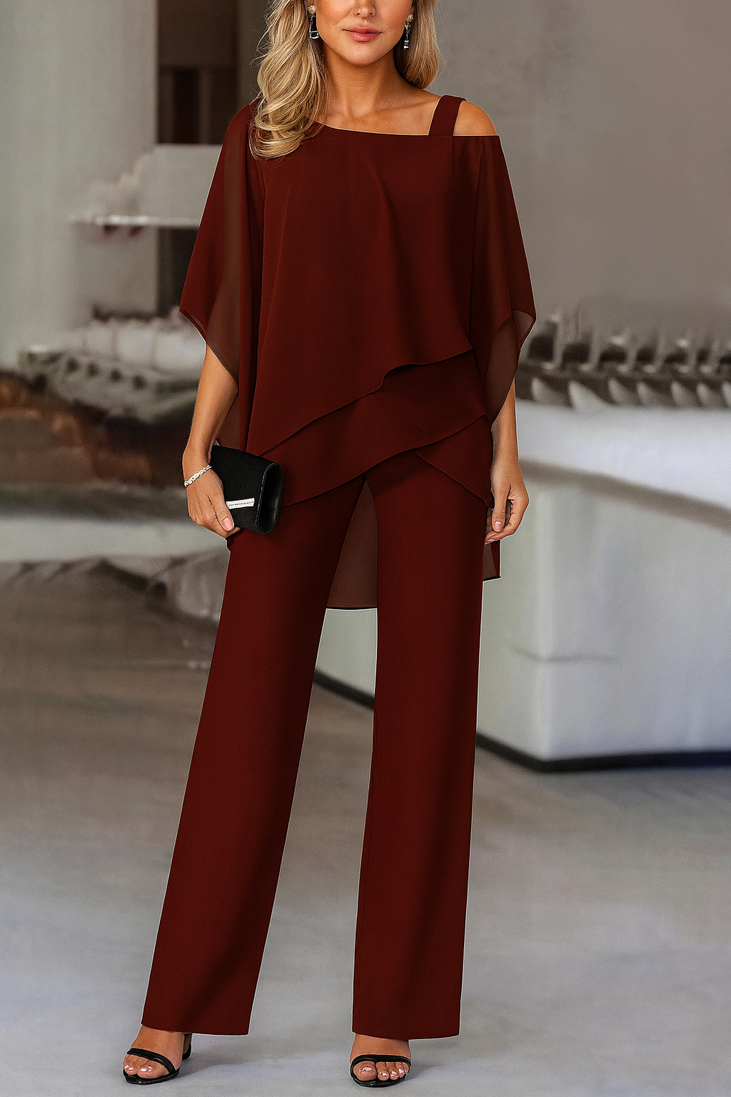 Cicely | Women's Elegant Evening Two-Piece Set