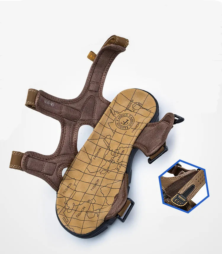 Clement | Men's Adjustable Strap Comfort Sandals