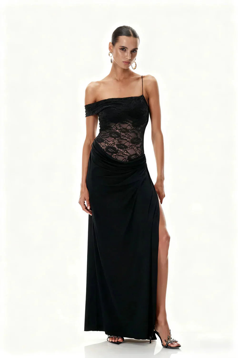 Emily | Women's Elegant Lace Maxi Summer Dress