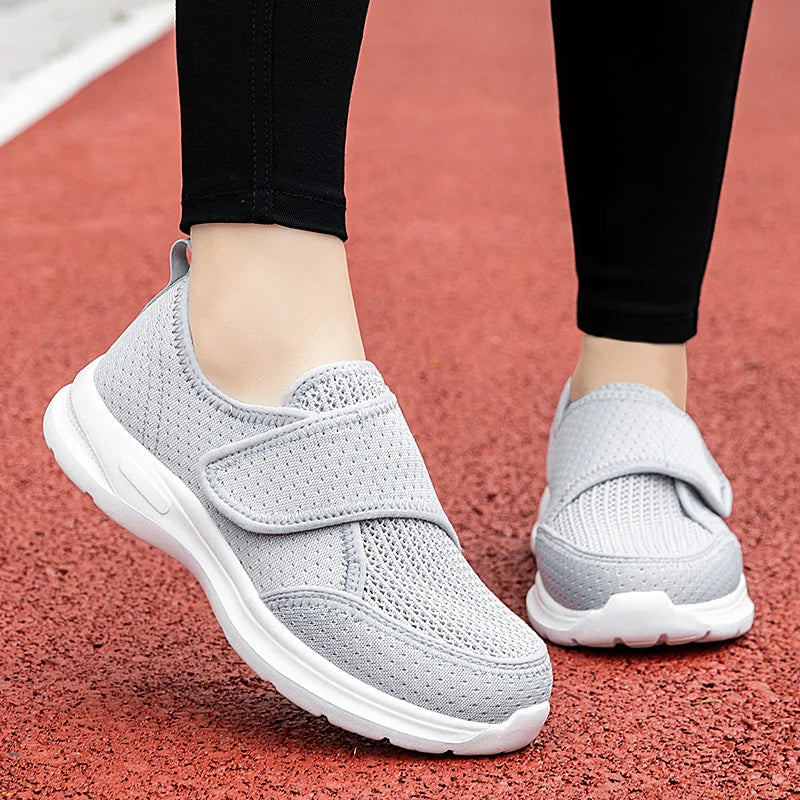 Gwendolyn | Women's Adjustable Strap Orthopedic Trainers