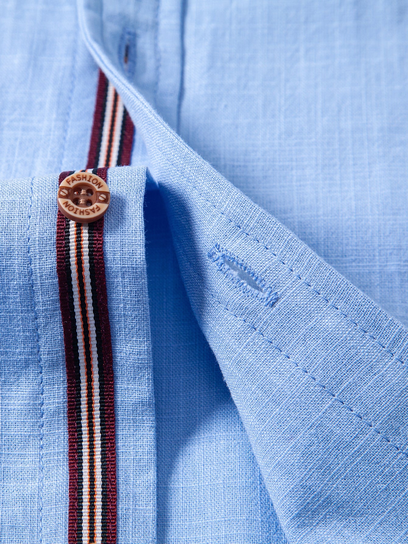 Digby | Men's Stand Collar Short Sleeve Summer Shirt