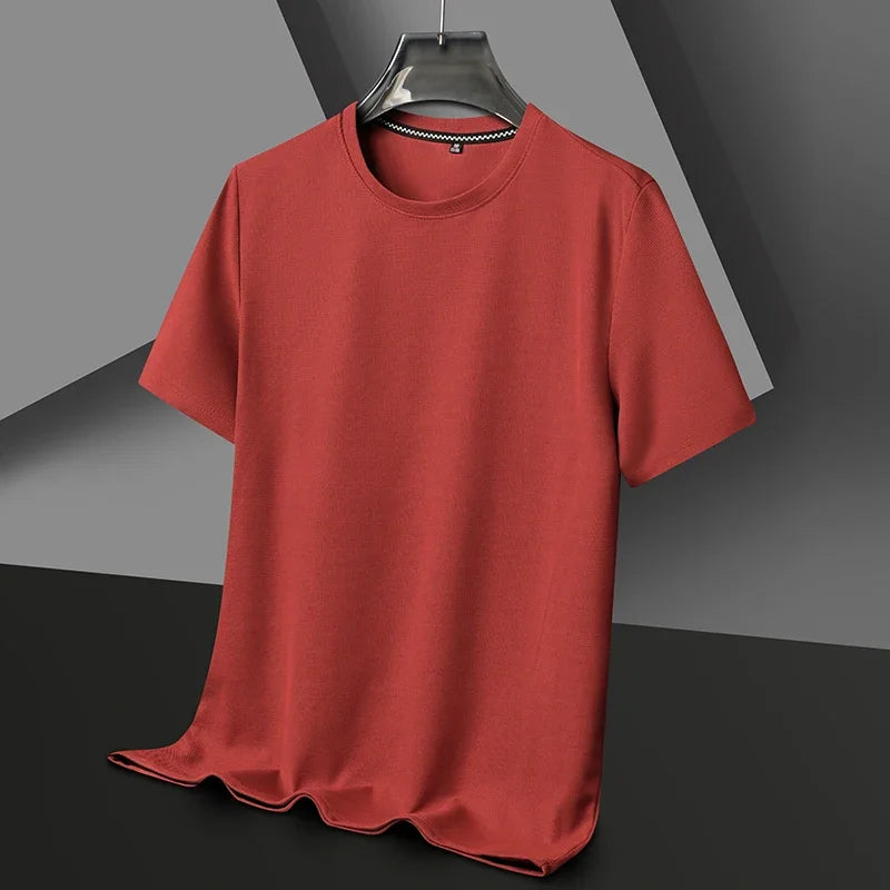 Julian | Men's Waffle Round Neck Summer T-Shirt