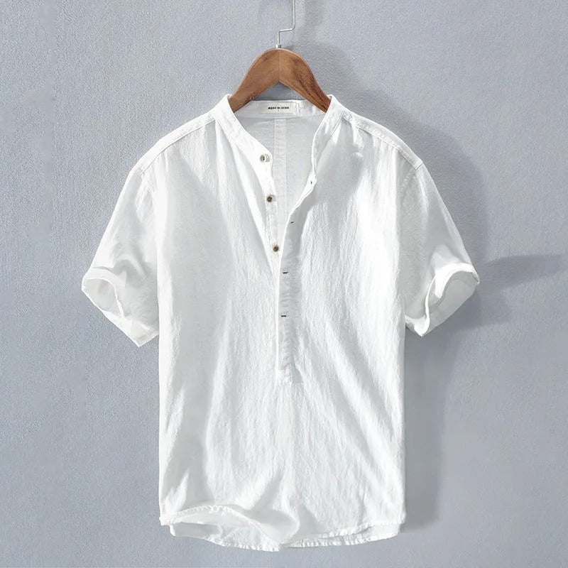Londen | Men's Open Collar Shirt