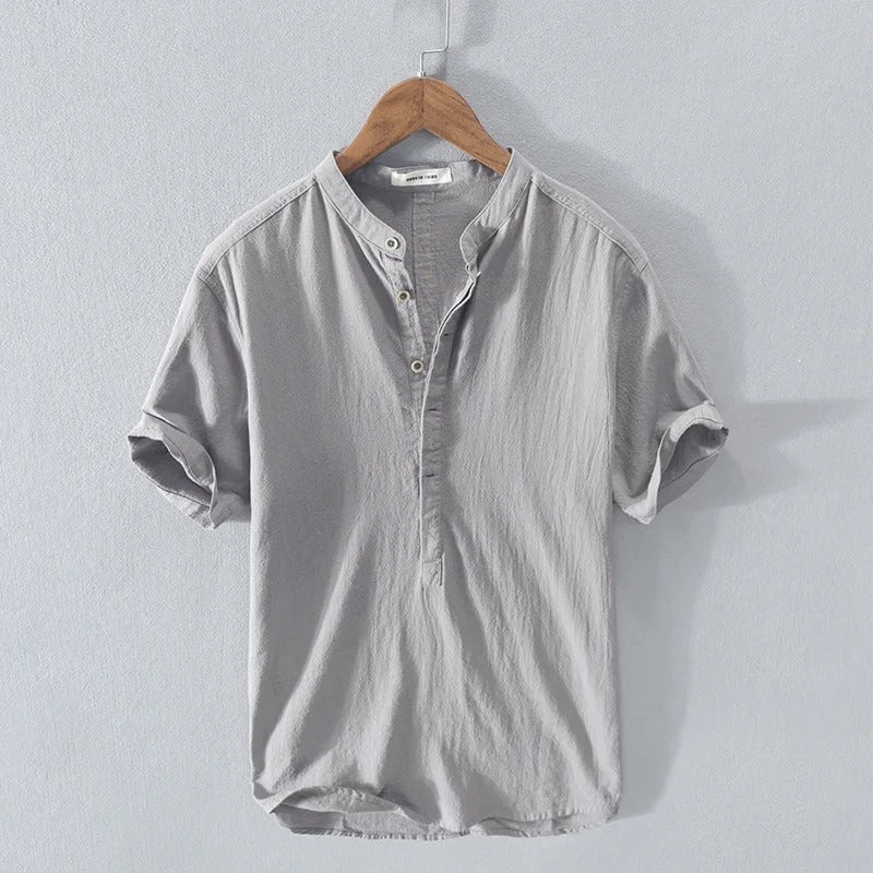 Londen | Men's Open Collar Shirt