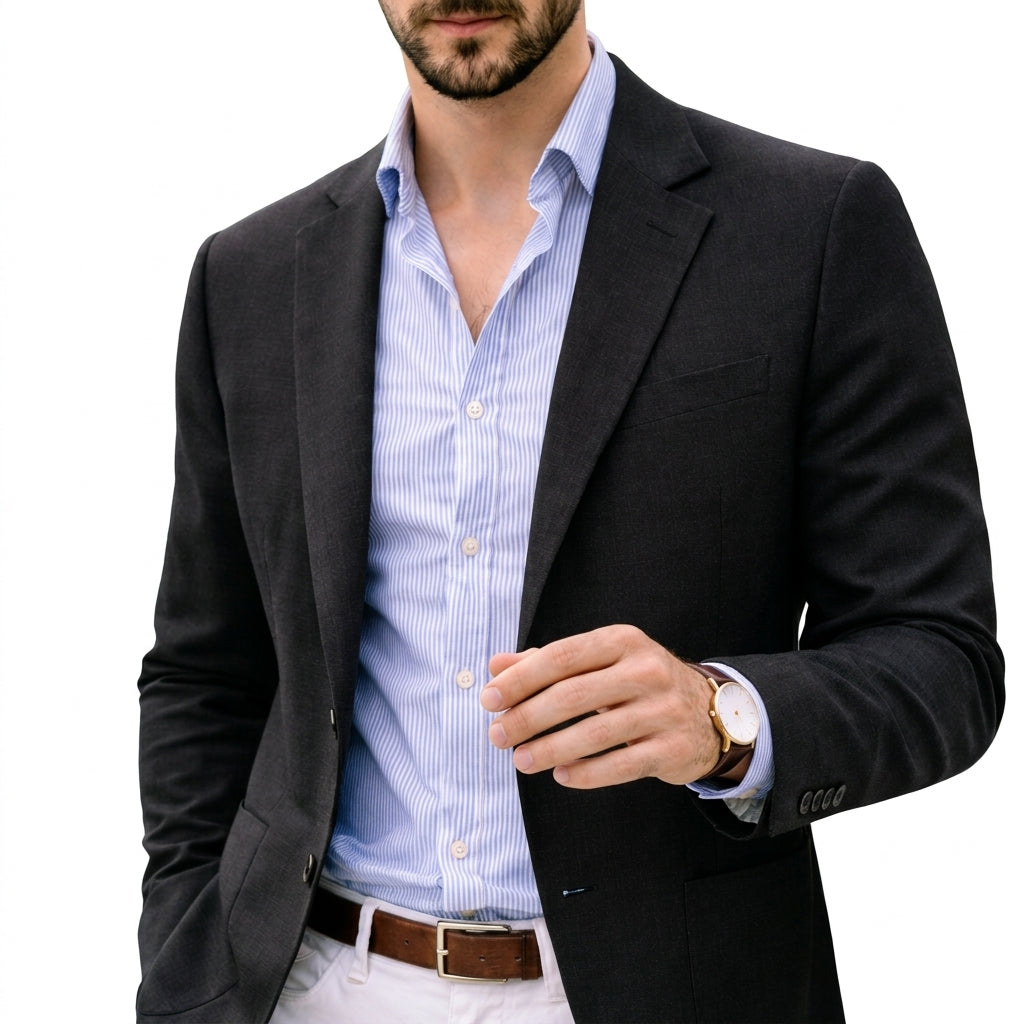 Marcus | Men's Como Slim Fit Soft Textured Blazer