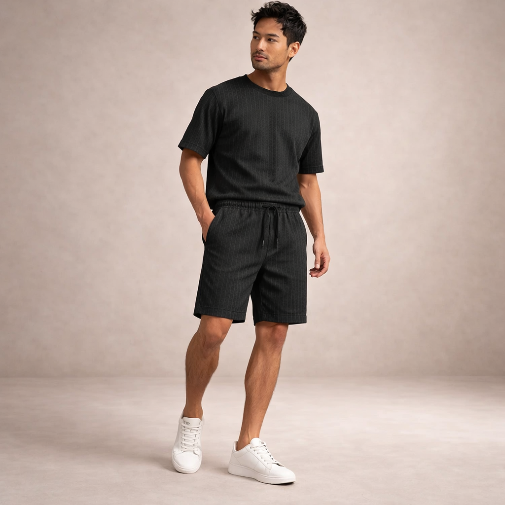 Monty | Men's Regular Fit Casual Summer Shorts