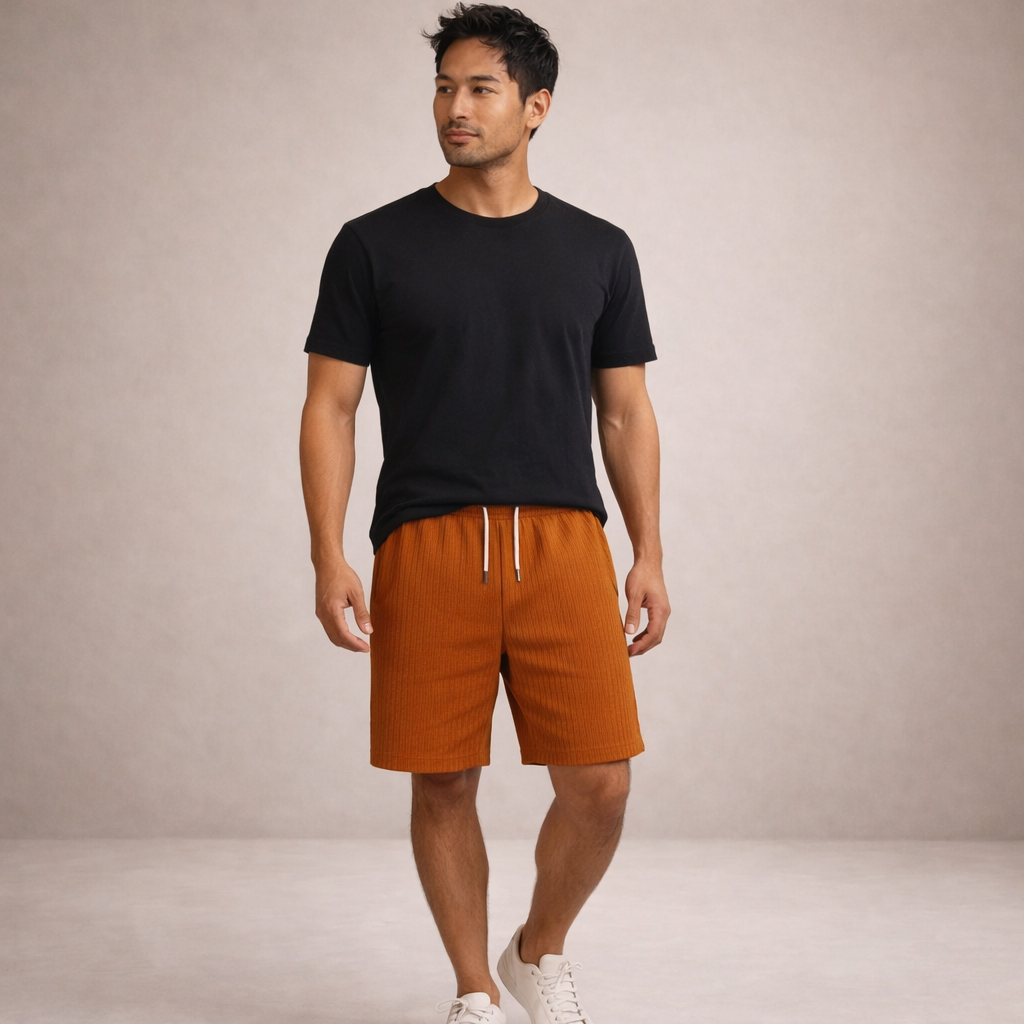 Monty | Men's Regular Fit Casual Summer Shorts