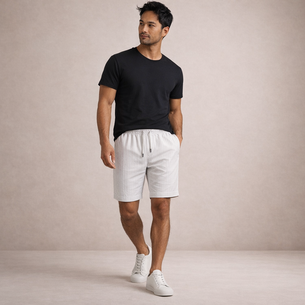 Monty | Men's Regular Fit Casual Summer Shorts