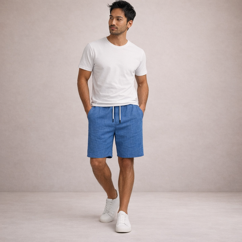 Monty | Men's Regular Fit Casual Summer Shorts