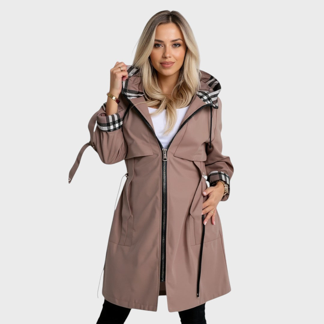 Natalie | Women's Modern Waterproof Rain Coat