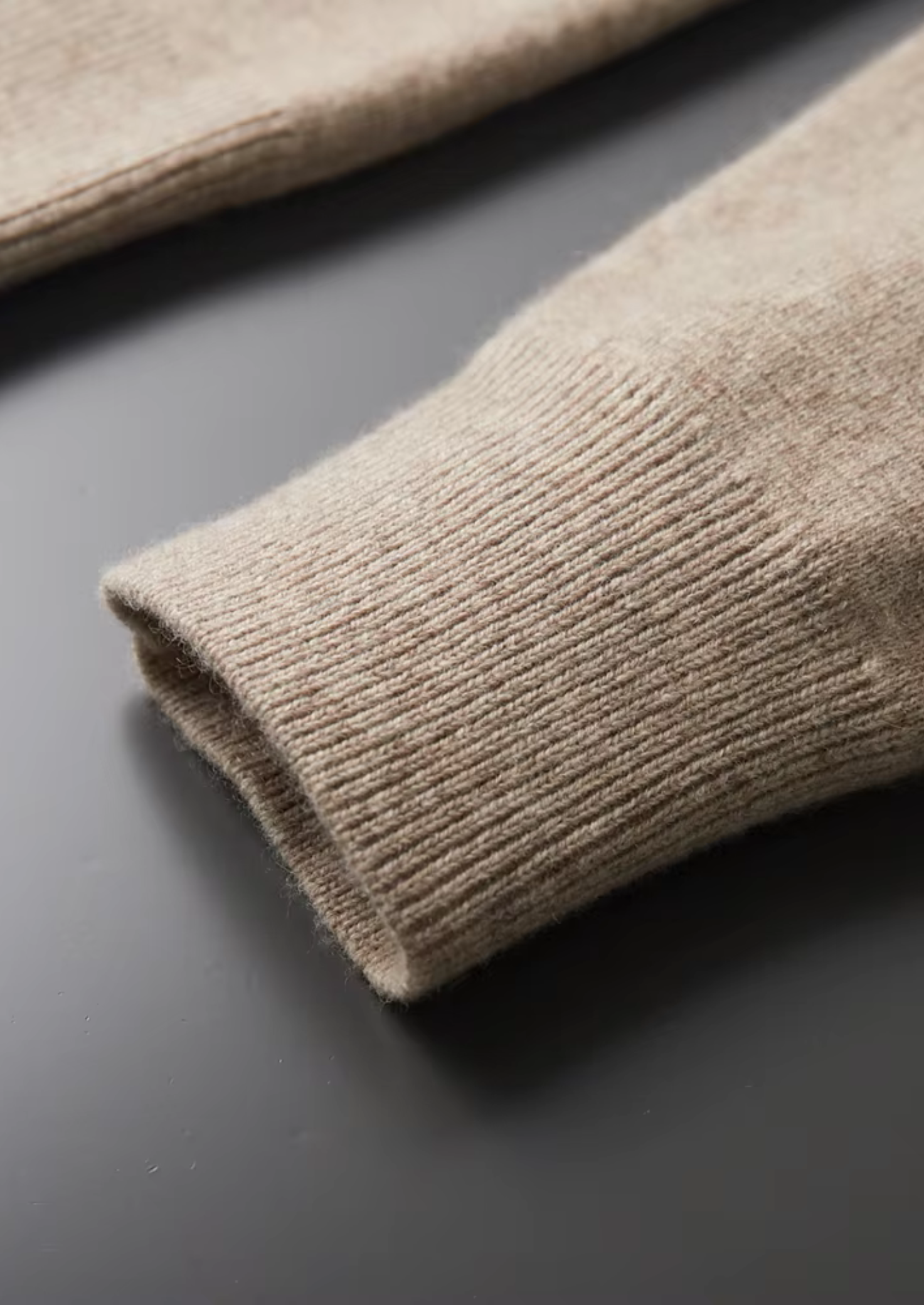 Neville | Men's Pure Extra-Fine Zip Polo Cardigan