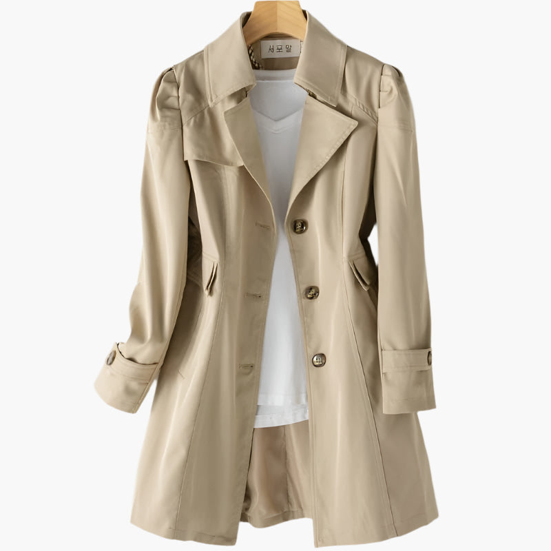 Beatrix | Women's Classic Tailored Summer Trench Coat