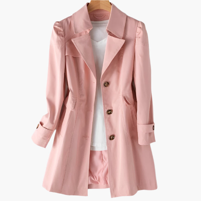 Beatrix | Women's Classic Tailored Summer Trench Coat