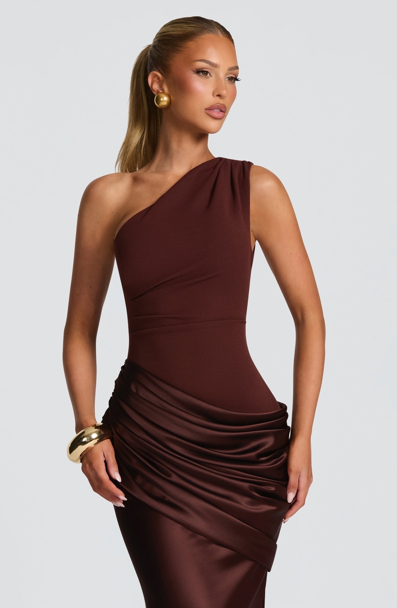 Ophelia | Women’s One-Shoulder Maxi Dress