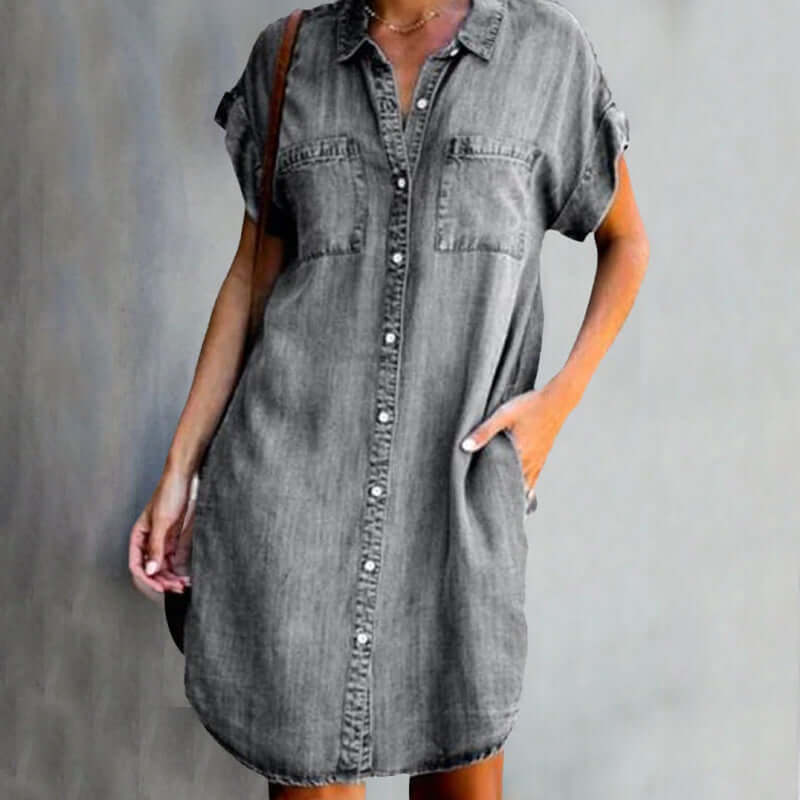 Peggy | Women's Pocket Summer Midi Dress