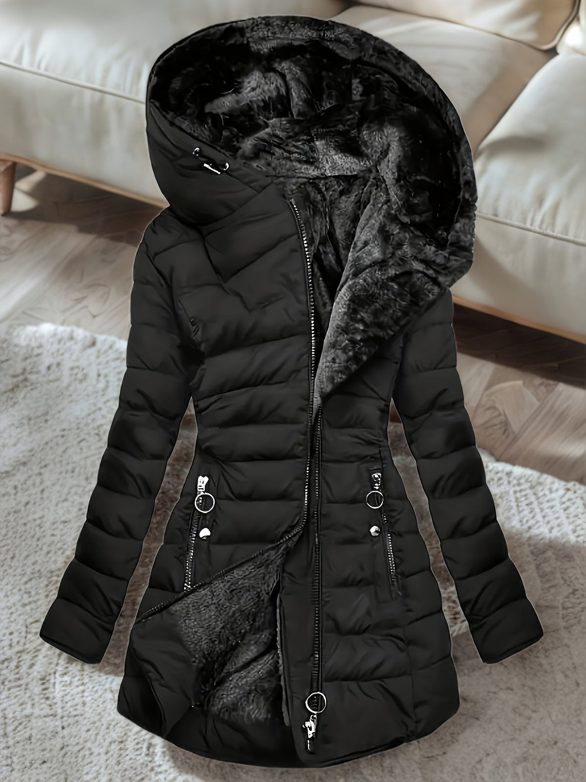 Robyn | Women's Hooded Loose Fit Winter Jacket