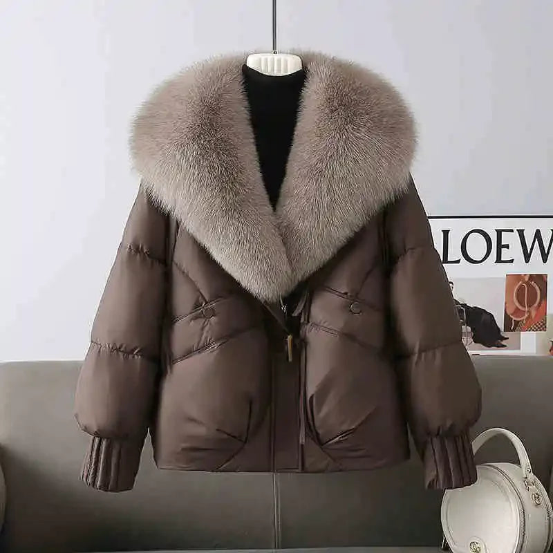 Blanche | Women's Removable Collar Padded Winter Parka