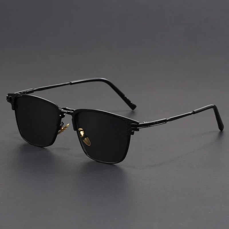 Men's Polarized Half-Frame Sunglasses