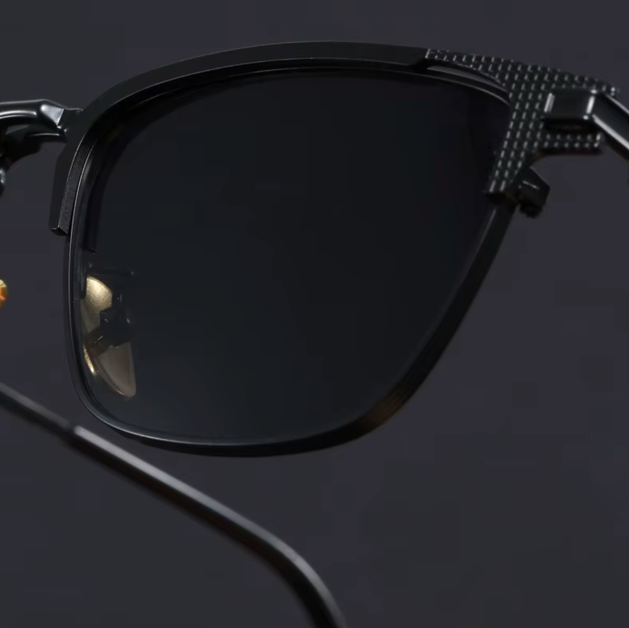 Men's Polarized Half-Frame Sunglasses