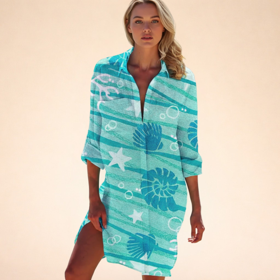 Harriet | Women's Button-Front Shirt Dress