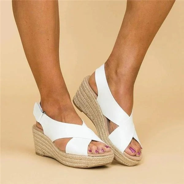 Marigold | Women's Comfort Espadrille Wedge Sandals