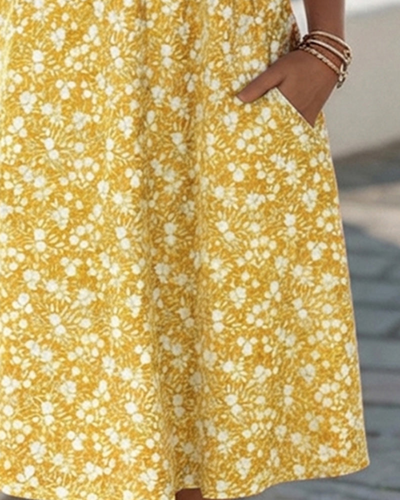 Primrose | Women's Floral V-Neck Summer Dress