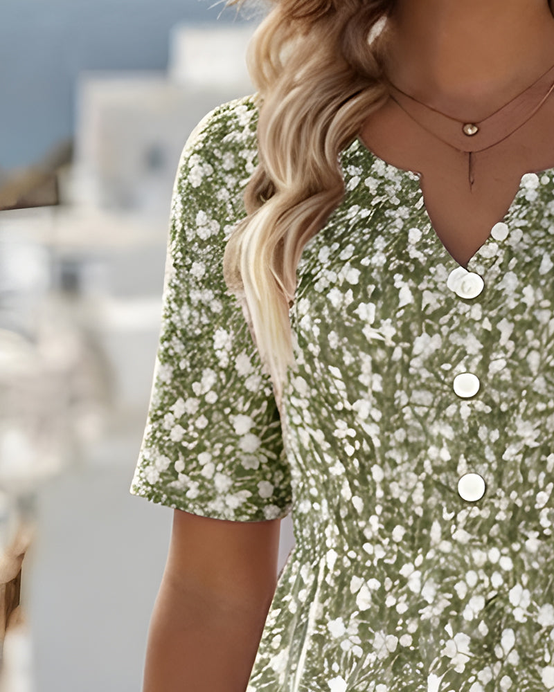 Primrose | Women's Floral V-Neck Summer Dress