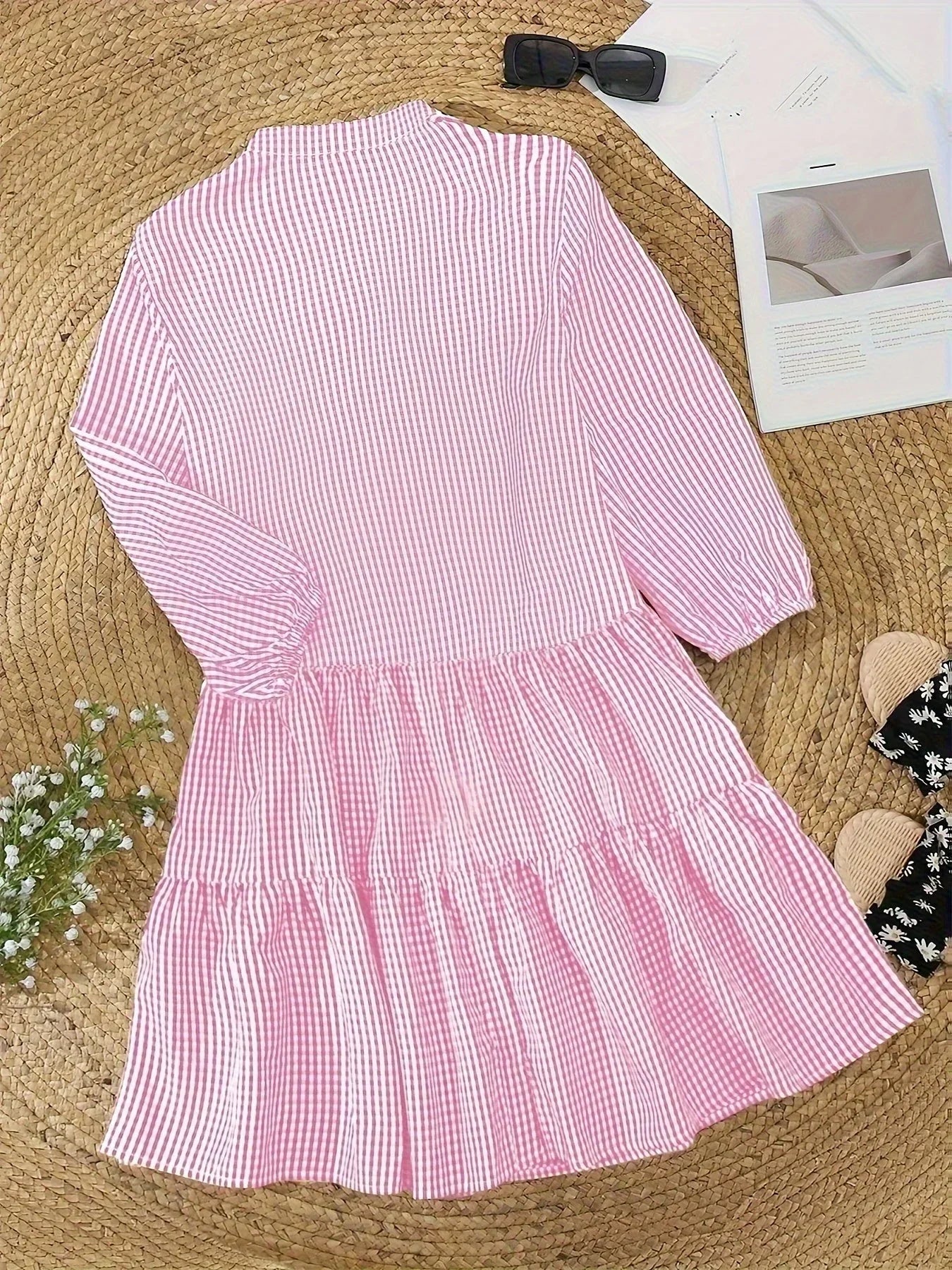Colette | Women's Gingham Mini Summer Dress