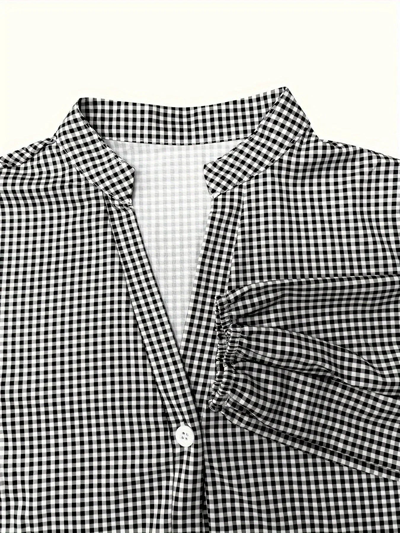 Colette | Women's Gingham Mini Summer Dress