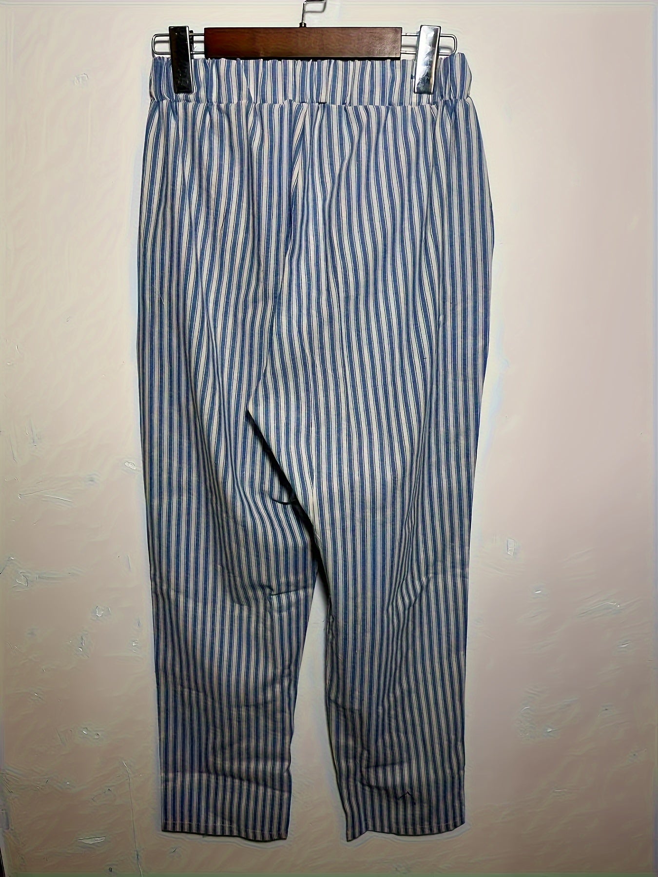 Rowena | Women's High-Waisted Wide-Leg Summer Trousers