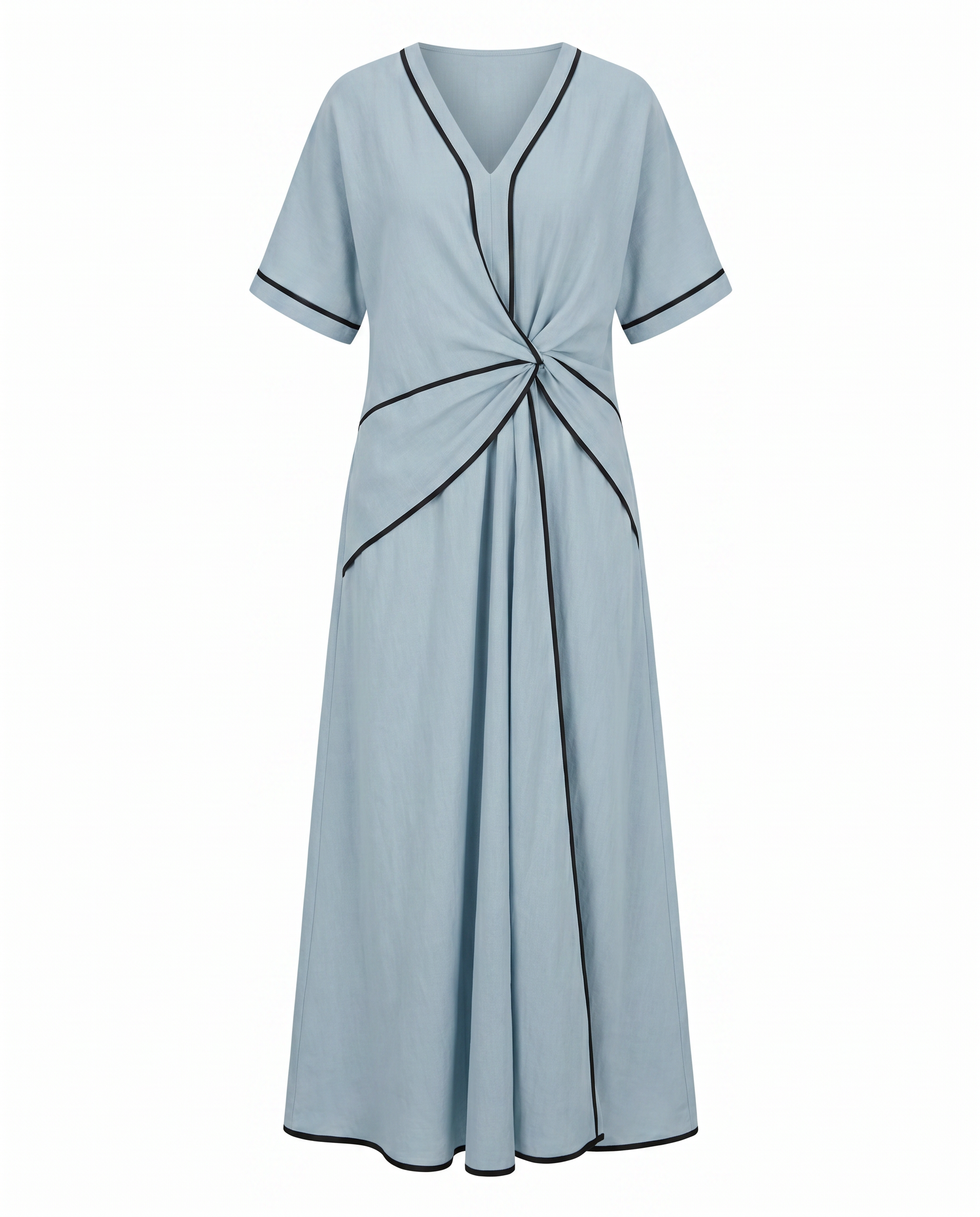 Rosalind | Women's Twist Front Maxi Summer Dress