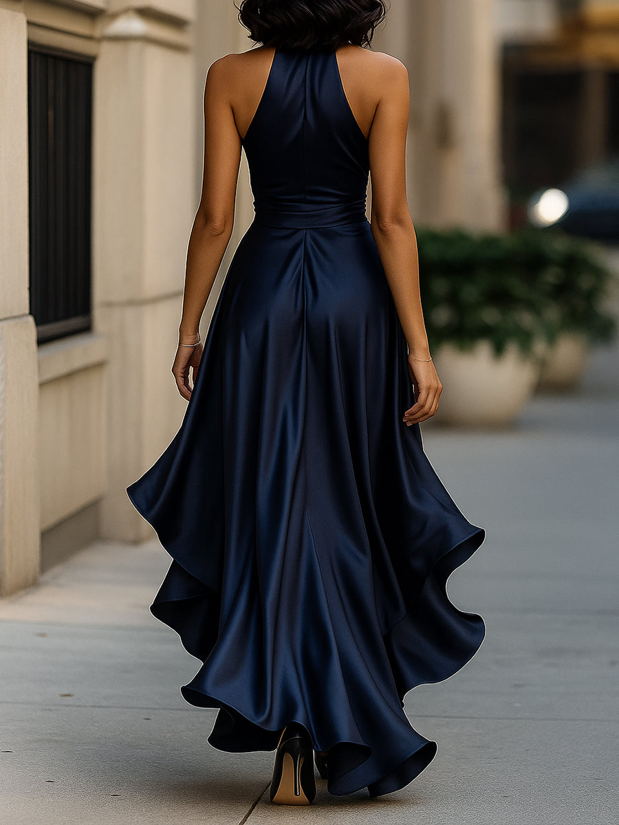 Cressida | Women's V-Neck Wrap Midi Dress
