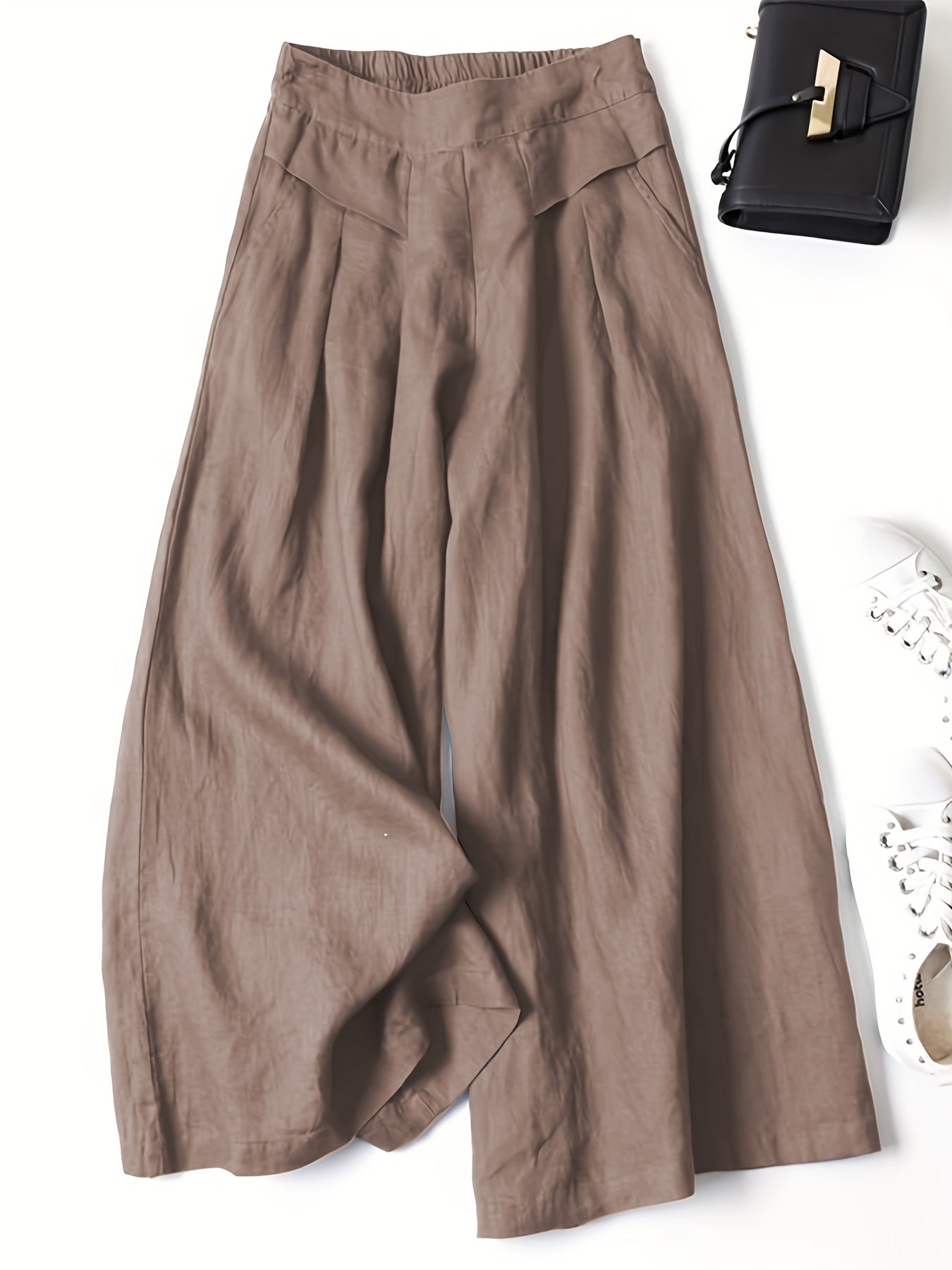 Tilly | Women's Wide-Leg Ankle Summer Trousers