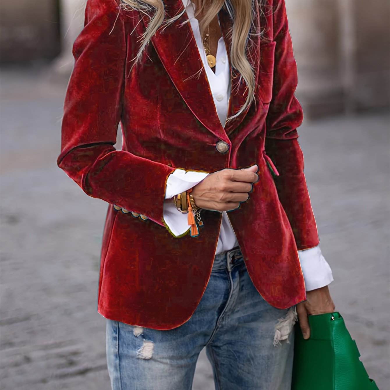 Lydia | Women's Single Button Tailored Jacket