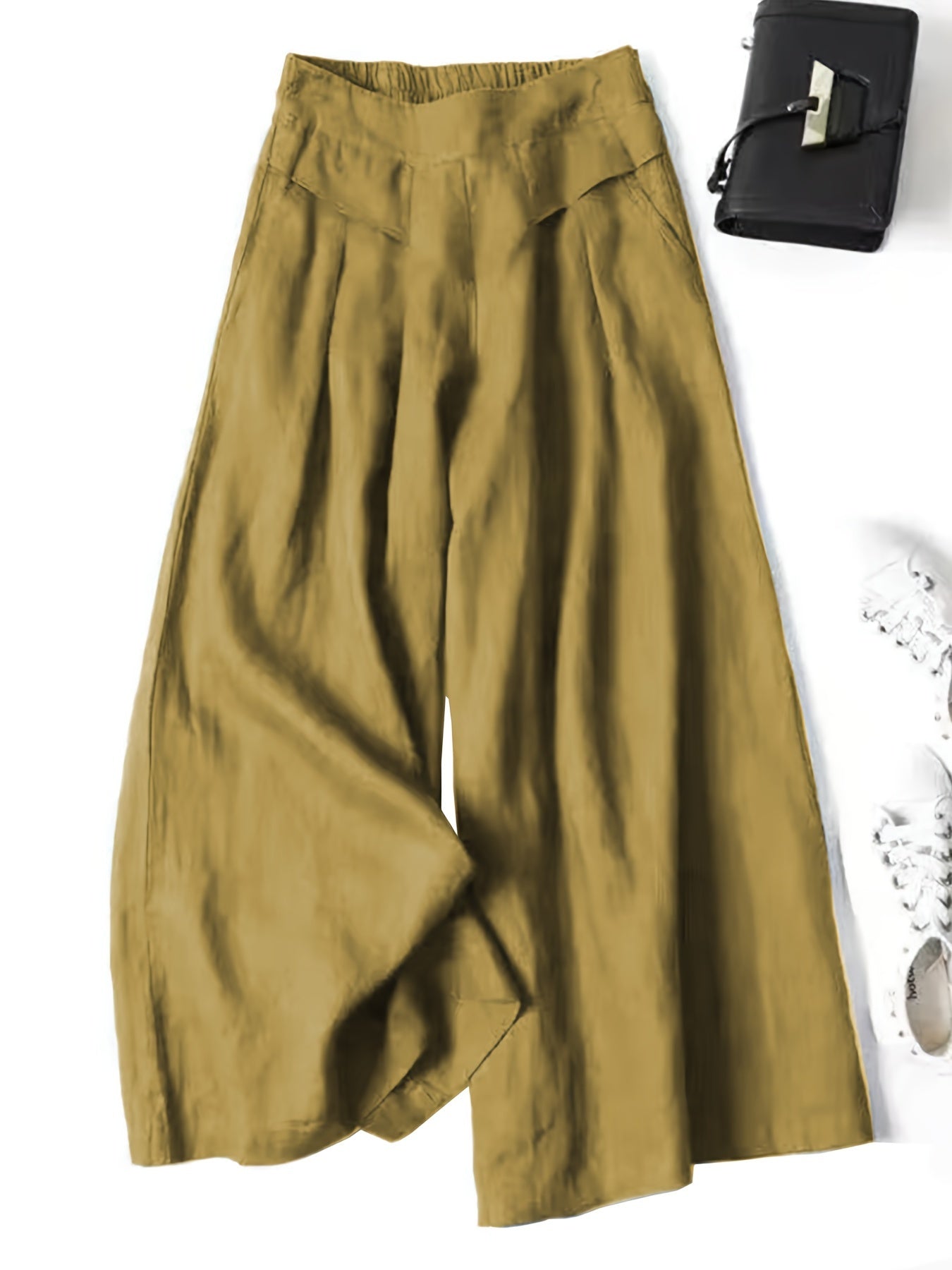 Tilly | Women's Wide-Leg Ankle Summer Trousers