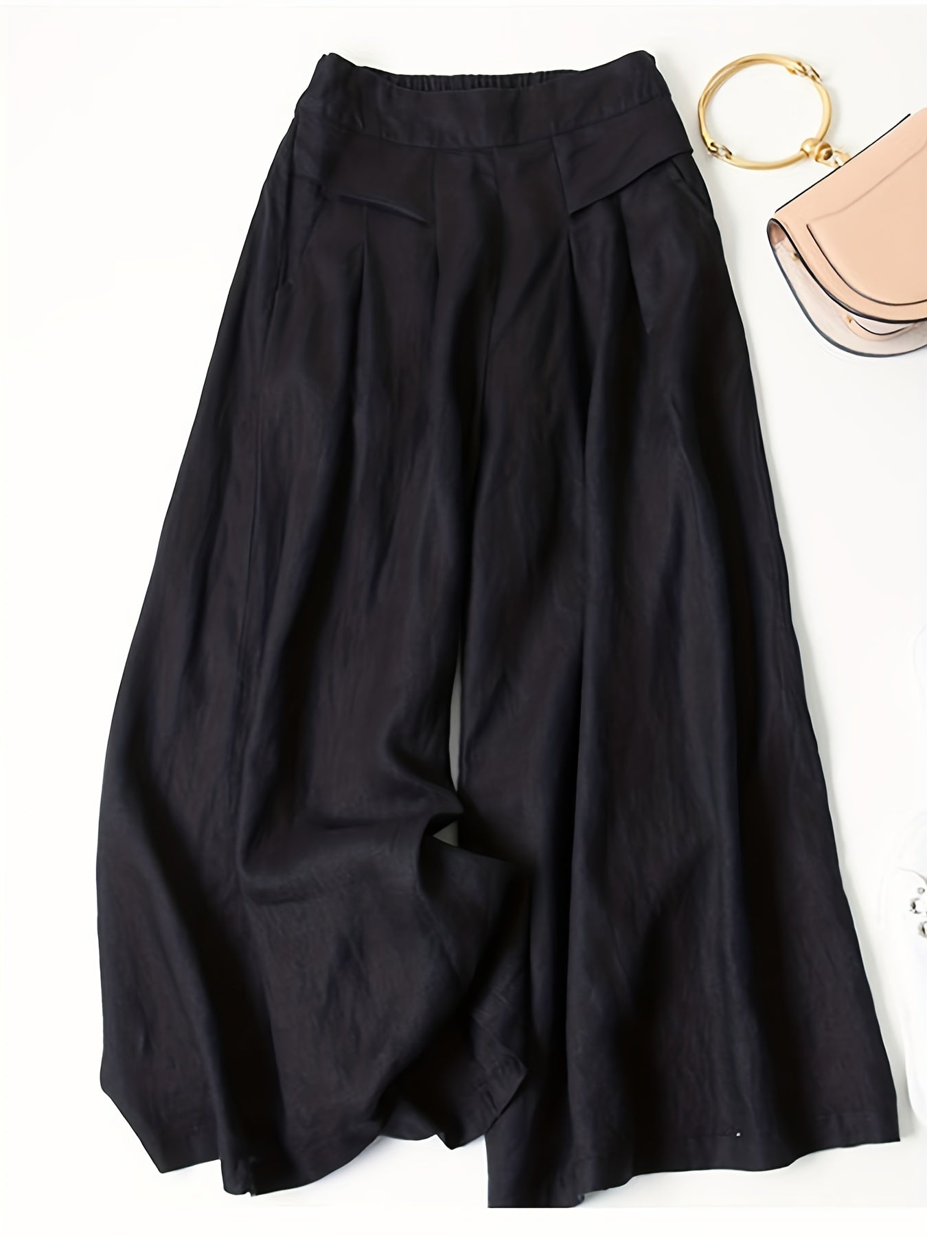 Tilly | Women's Wide-Leg Ankle Summer Trousers